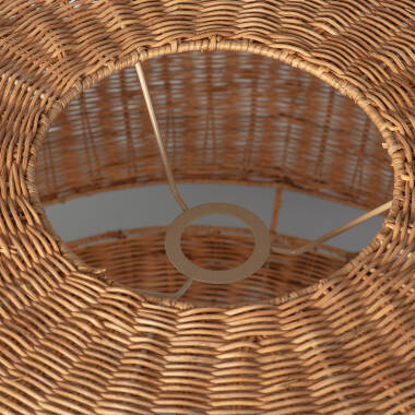 Bild von Pendelleuchte Rattan Oblate Bulang Ø800 mm ILUZZIA