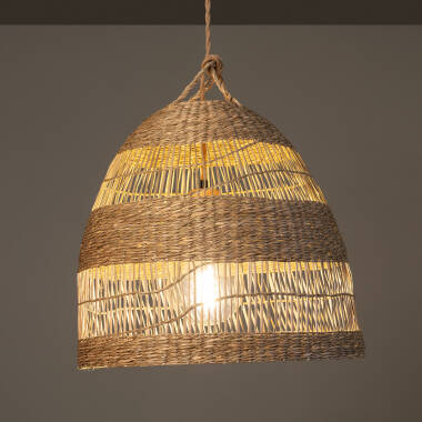 Image of Sami Big Natural Fibres Pendant Lamp ILUZZIA Ø450 mm