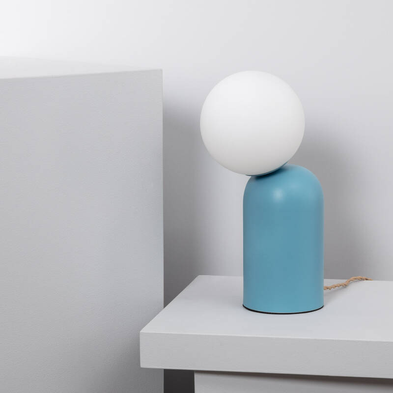 Bild von Tischlampe Metall Society