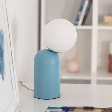 Bild von Tischlampe Metall Society