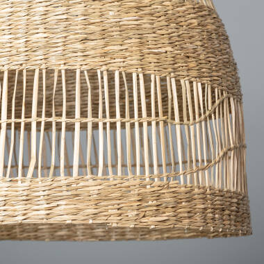 Immagine di Lampada a Sospensione in Fibre Naturali Big Sami Ø450 mm ILUZZIA