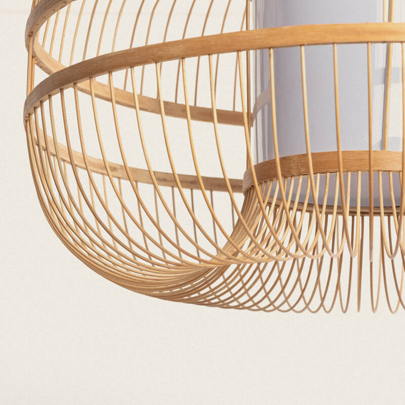 Immagine di Lampada a Sospensione Bambù Ofelia Immagine di Lampada a Sospensione Bambù Ofelia