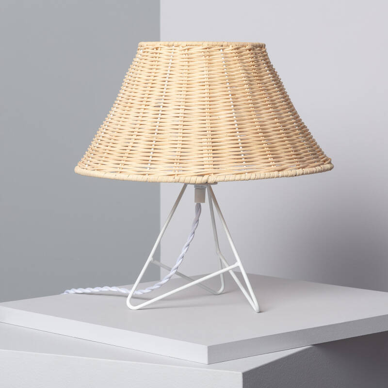 Image of Salmor Rattan Table Lamp  