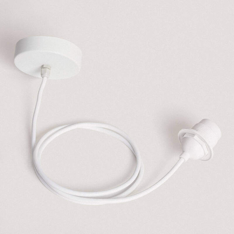 Image de Suspension Fibres Naturelles pour Extérieure Big Sami Ø450 mm ILUZZIA