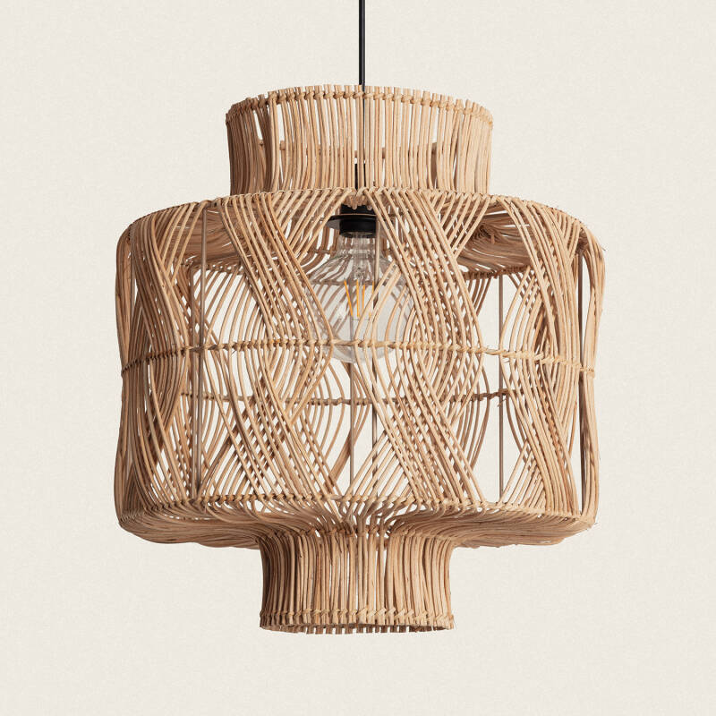 Afbeelding van Hanglamp Rotan Outdoor Oia