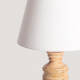 Image de Lampe à Poser en bois Hausa ILUZZIA