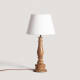 Image de Lampe à Poser en bois Dinka ILUZZIA
