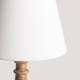 Image de Lampe à Poser en bois Dinka ILUZZIA