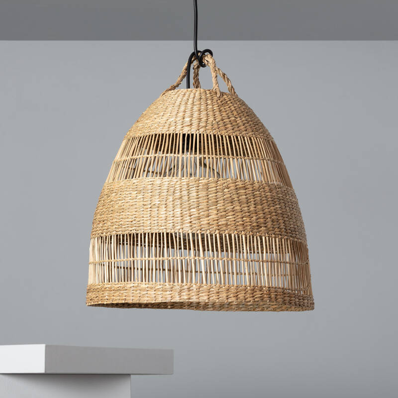 Image of Sami Natural Fibres Outdoor Pendant Lamp ILUZZIA