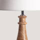 Image de Lampe à Poser en bois Dinka ILUZZIA