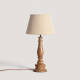 Image de Lampe à Poser en bois Dinka ILUZZIA