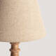 Image de Lampe à Poser en bois Dinka ILUZZIA