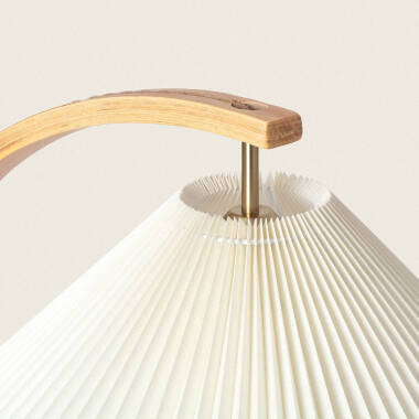 Bild von Stehlampe Holz Luanda