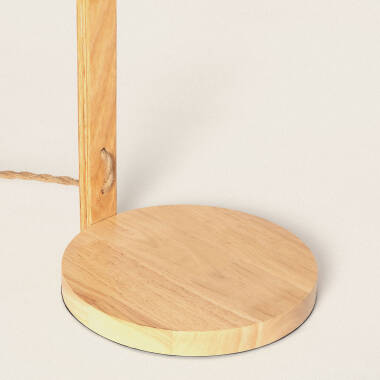 Bild von Stehlampe Holz Luanda