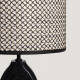 Image de Lampe à Poser en bois Black Darshan ILUZZIA
