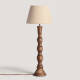 Image de Lampe à Poser en bois Anand ILUZZIA