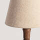 Image de Lampe à Poser en bois Anand ILUZZIA