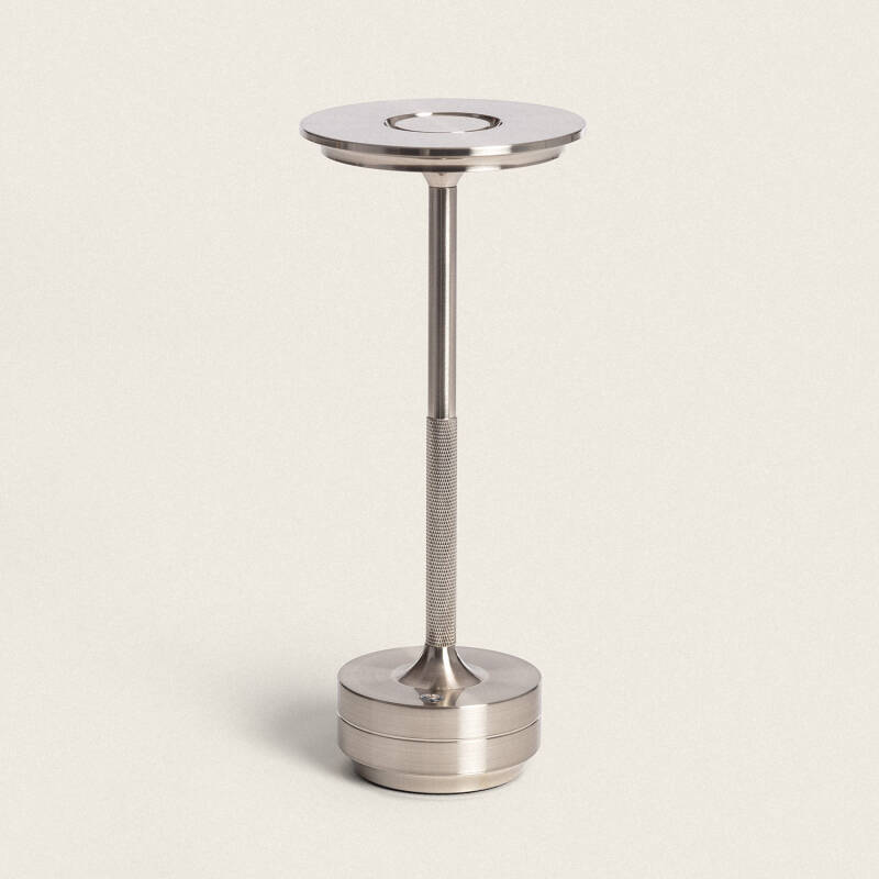 Afbeelding van LED-Tafellamp Draagbaar Metaal  met oplaadbare USB-Batterij Astrid