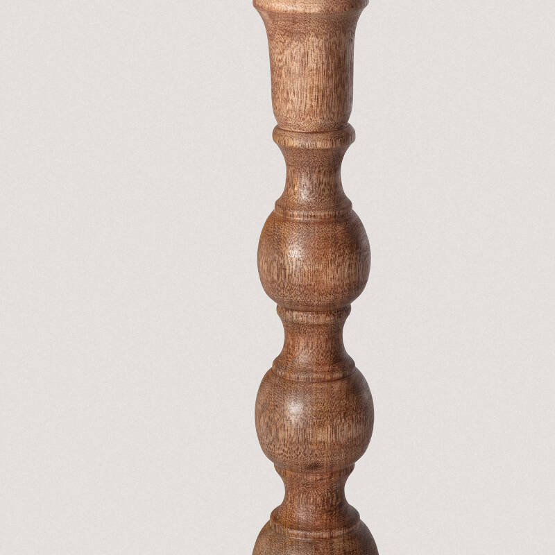 Obrázek Dřevěná Stolní Lampa Anand ILUZZIA 