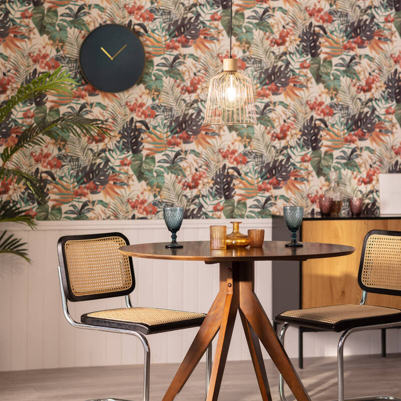 Bild von Pendelleuchte Metall Lesane