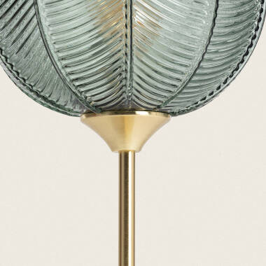 Image of Klimt Metal and Glass Table Lamp