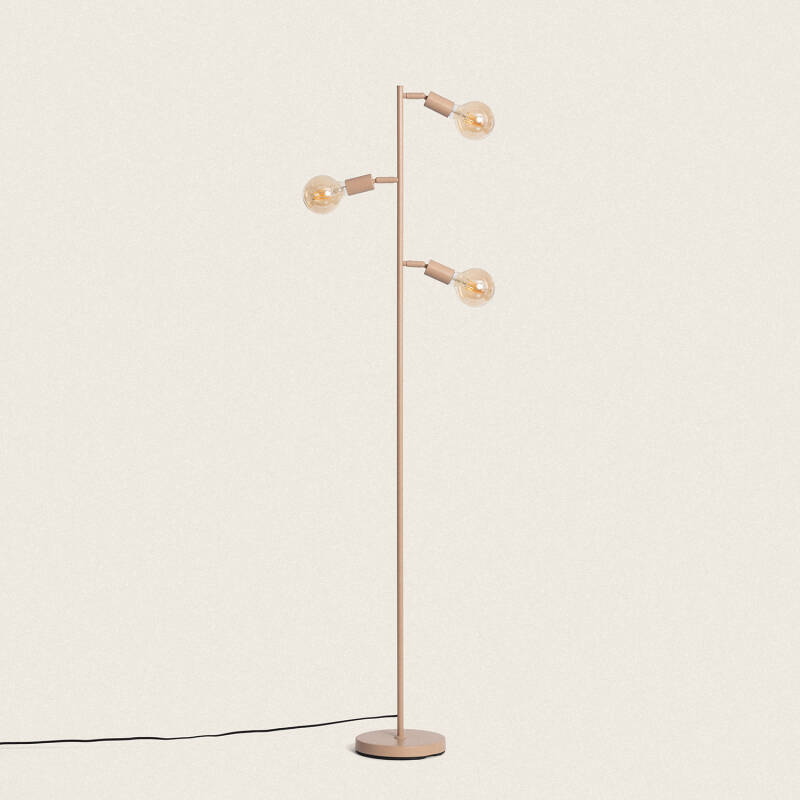 Afbeelding van Staande lamp metaal Aratz 3 Spots 