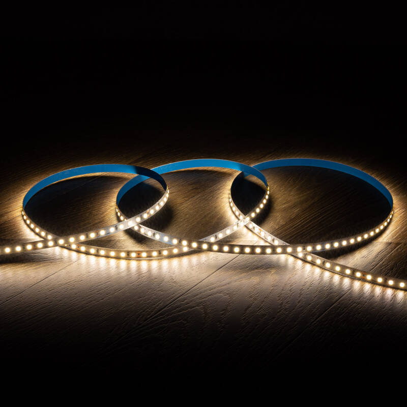 20m 24V LED Strip SMD 120LED/m 10W/m 1100lm/m 8mm Double Wide Cut at ...