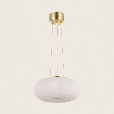 Hanglamp  Metaal en Glas  Laurence S
