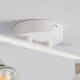 Image de Plafonnier Orientable Aluminium Oasis 2 Spots Blanc