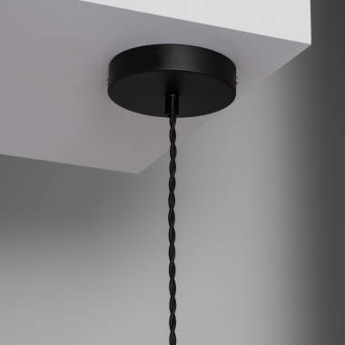 Image de Suspension Rotin et Tissus Cordell