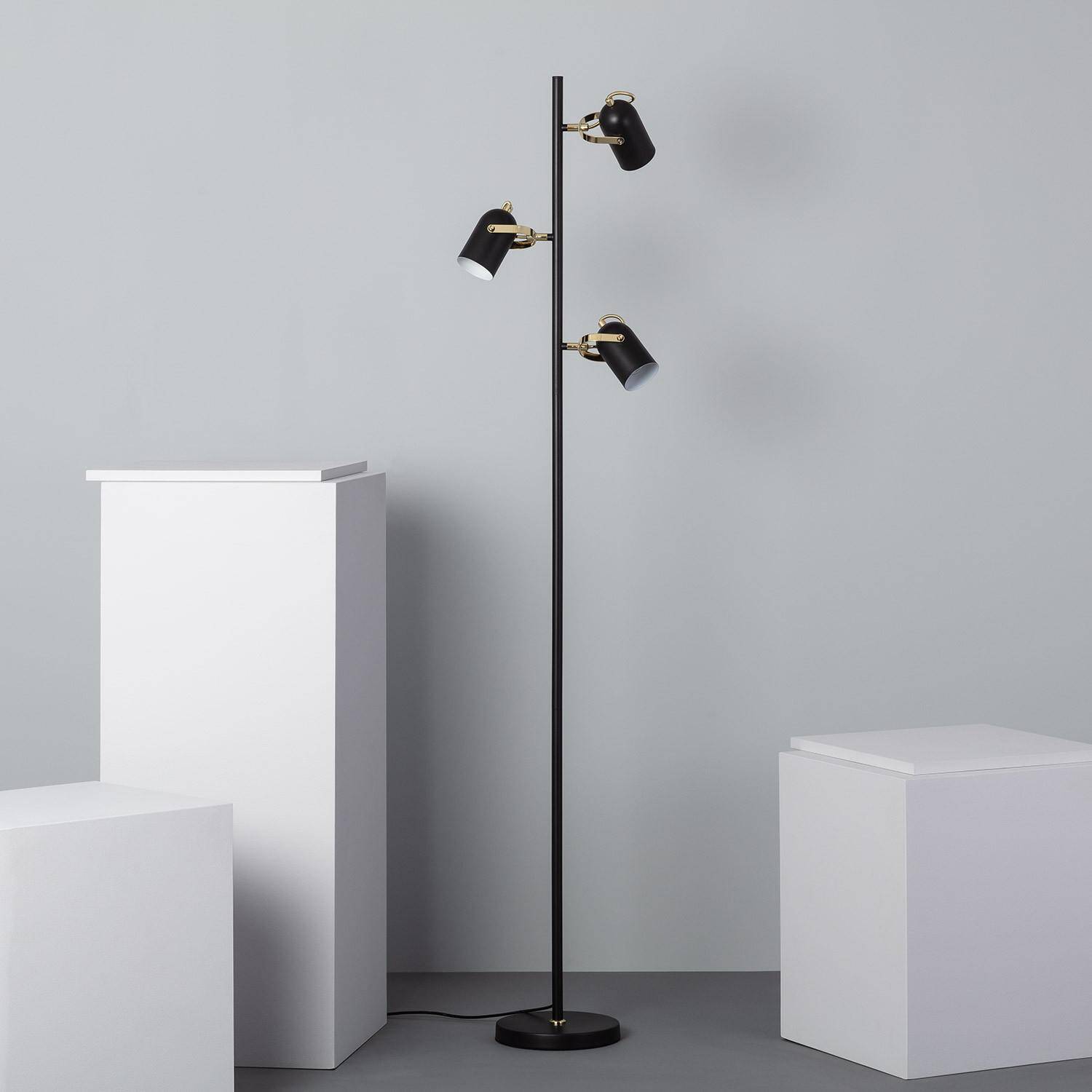 Lampa Podłogowa Cano 3 Reflektory - widok 3