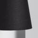 Image de Lampe Murale Métal et Tissu  Kuomba avec Flex LED de Lecture