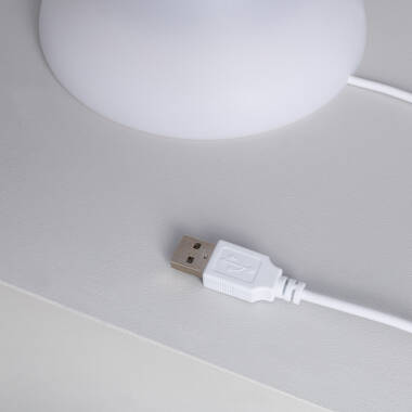 Produkt von LED-Tischlampe Aussen 3W RGBW Tragbar mit Buetooth-Lautsprecher und wiederaufladbarem USB-Akku Uyoga