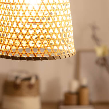 Image of Canastra Rattan Pendant Lamp 