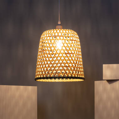 Image of Canastra Rattan Pendant Lamp 