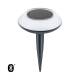 Image de Balise LED Solaire Extérieure RGBW avec Piquet pour Smartphone Contrôle Bluetooth 