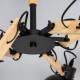Image de Suspension Métal et Bois Rokuda