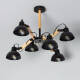 Image de Suspension Métal et Bois Rokuda