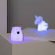 Image de Veilleuse de Nuit LED RGB Chevet Kids Licorne 