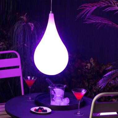 Image de Suspension LED Extérieure RGBW Gutu 6W  Image de Suspension LED Extérieure RGBW Gutu 6W