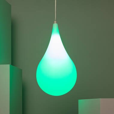 Image de Suspension LED Extérieure RGBW Gutu 6W  Image de Suspension LED Extérieure RGBW Gutu 6W