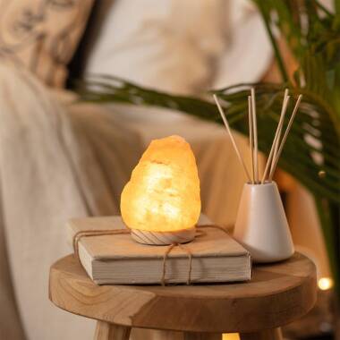 Image de Lampe à Poser LED Sal Mineral avec Connexion USB