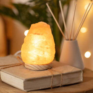 Image de Lampe à Poser LED Sal Mineral avec Connexion USB