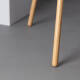 Image de Lampadaire Bois et Tissu Wolby 