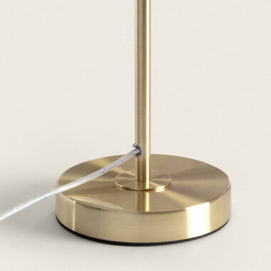 Afbeelding van Tafellamp Metaal en Glas Stiklu 