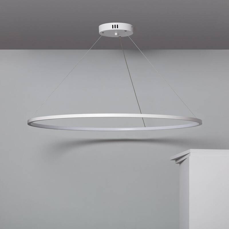 Image of 28W Big Ivalo Selectable CCT LED Aluminium Pendant Lamp