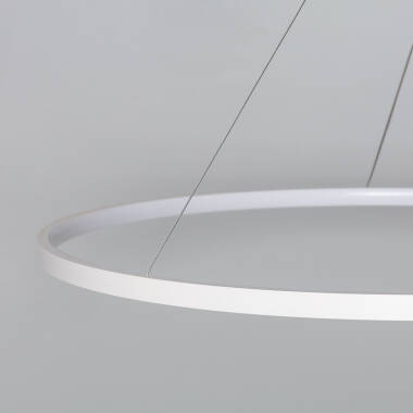 Image of 28W Big Ivalo Selectable CCT LED Aluminium Pendant Lamp