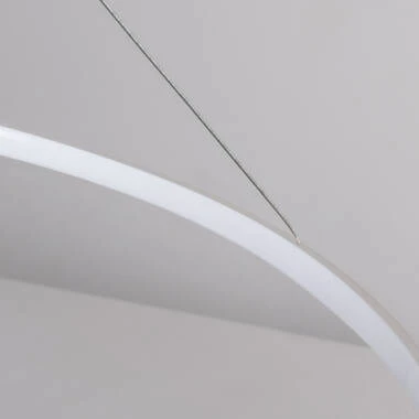 Image of 28W Big Ivalo Selectable CCT LED Aluminium Pendant Lamp