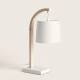 Image de Lampe à Poser Bois et Textile Haakon 
