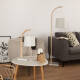 Image de Lampe à Poser Bois et Textile Haakon 